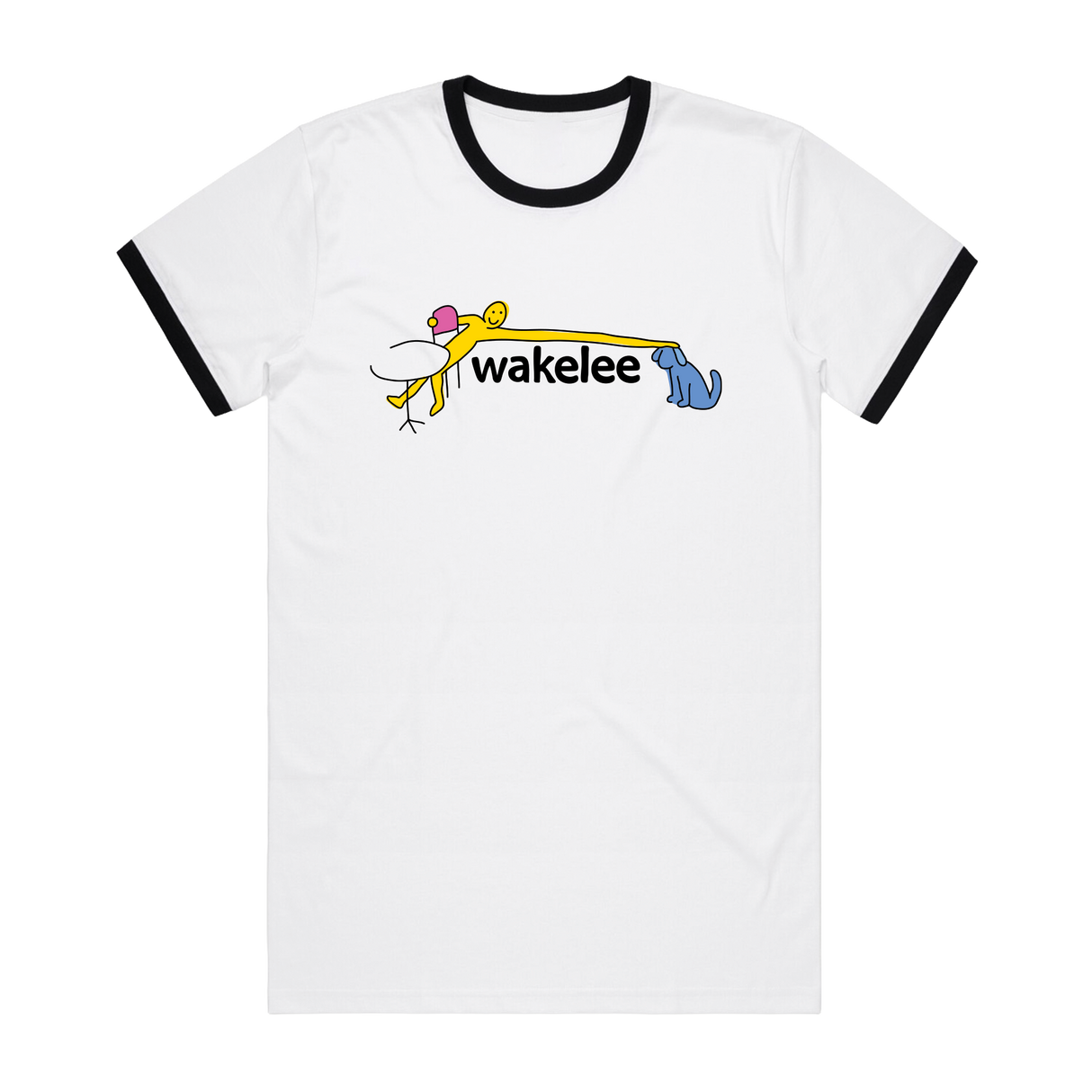 wakelee - Good Dog Ringer Tee
