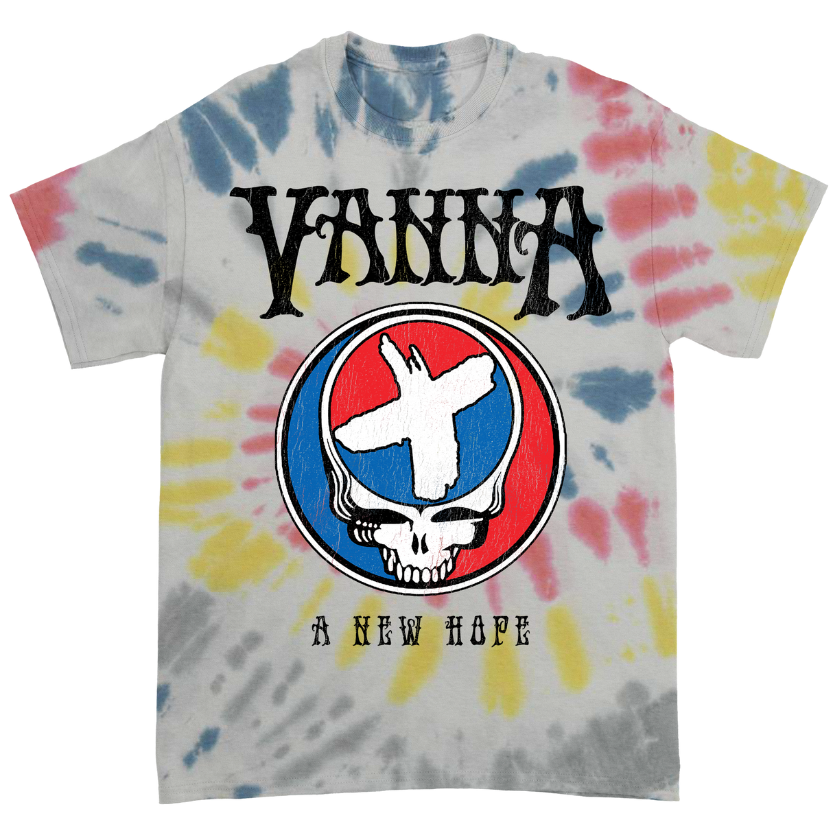 Vanna - Grateful Dead Tie Dye Tee