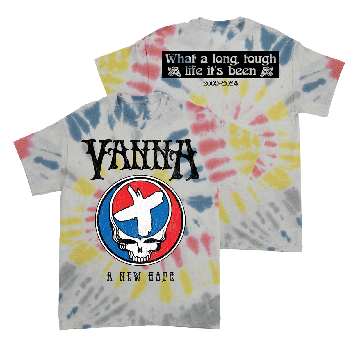 Vanna - Grateful Dead Tie Dye Tee