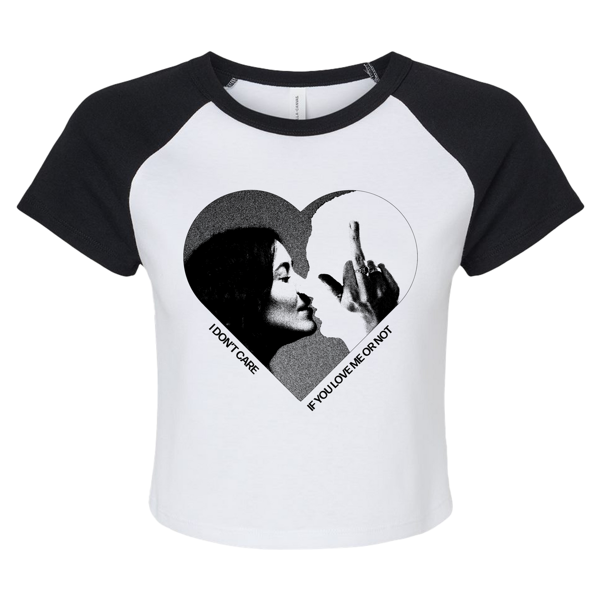 Dezi - Love Me Not Crop T-Shirt