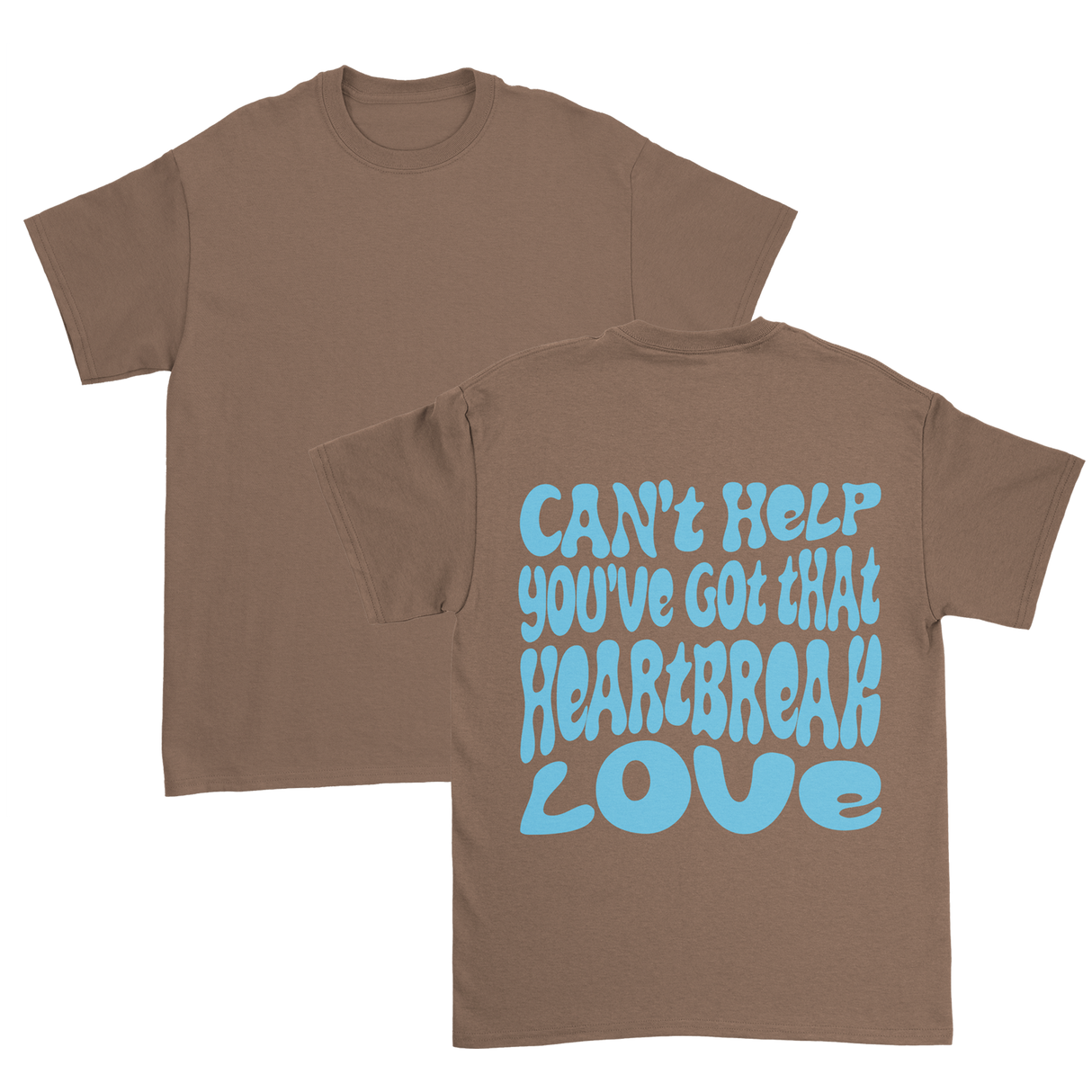 Dalton Mauldin - Heartbreak Love T-Shirt (Light Blue Print)