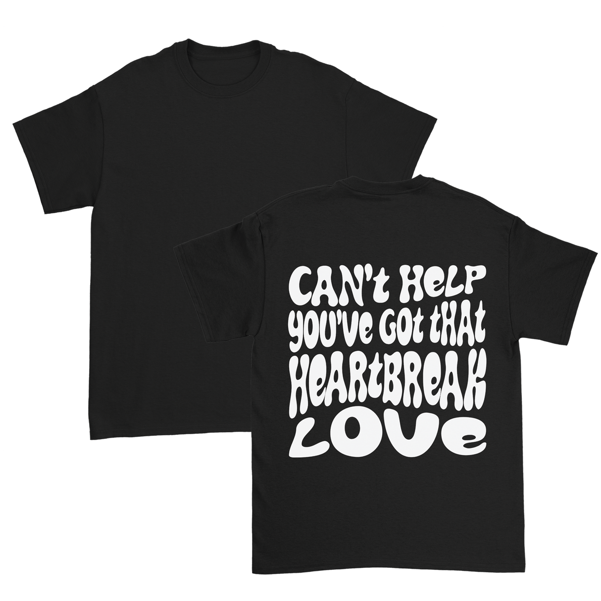 Dalton Mauldin - Heartbreak Love T-Shirt (White Print)
