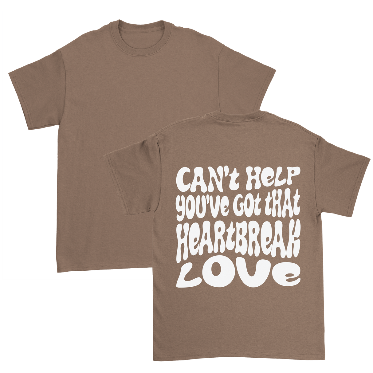 Dalton Mauldin - Heartbreak Love T-Shirt (White Print)