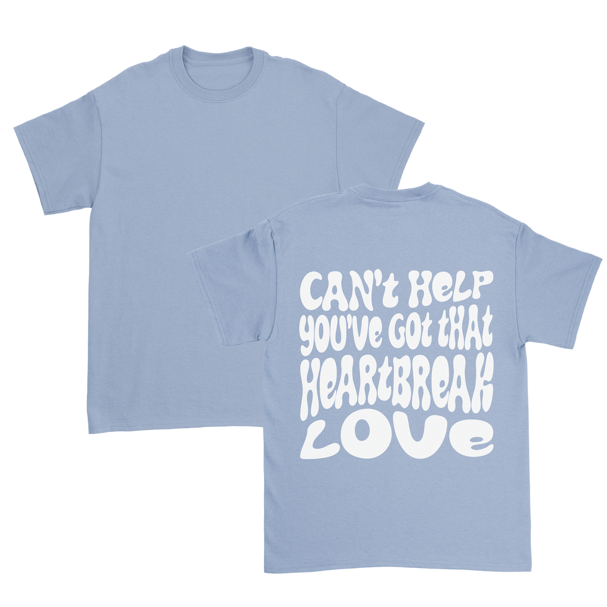 Dalton Mauldin - Heartbreak Love T-Shirt (White Print)