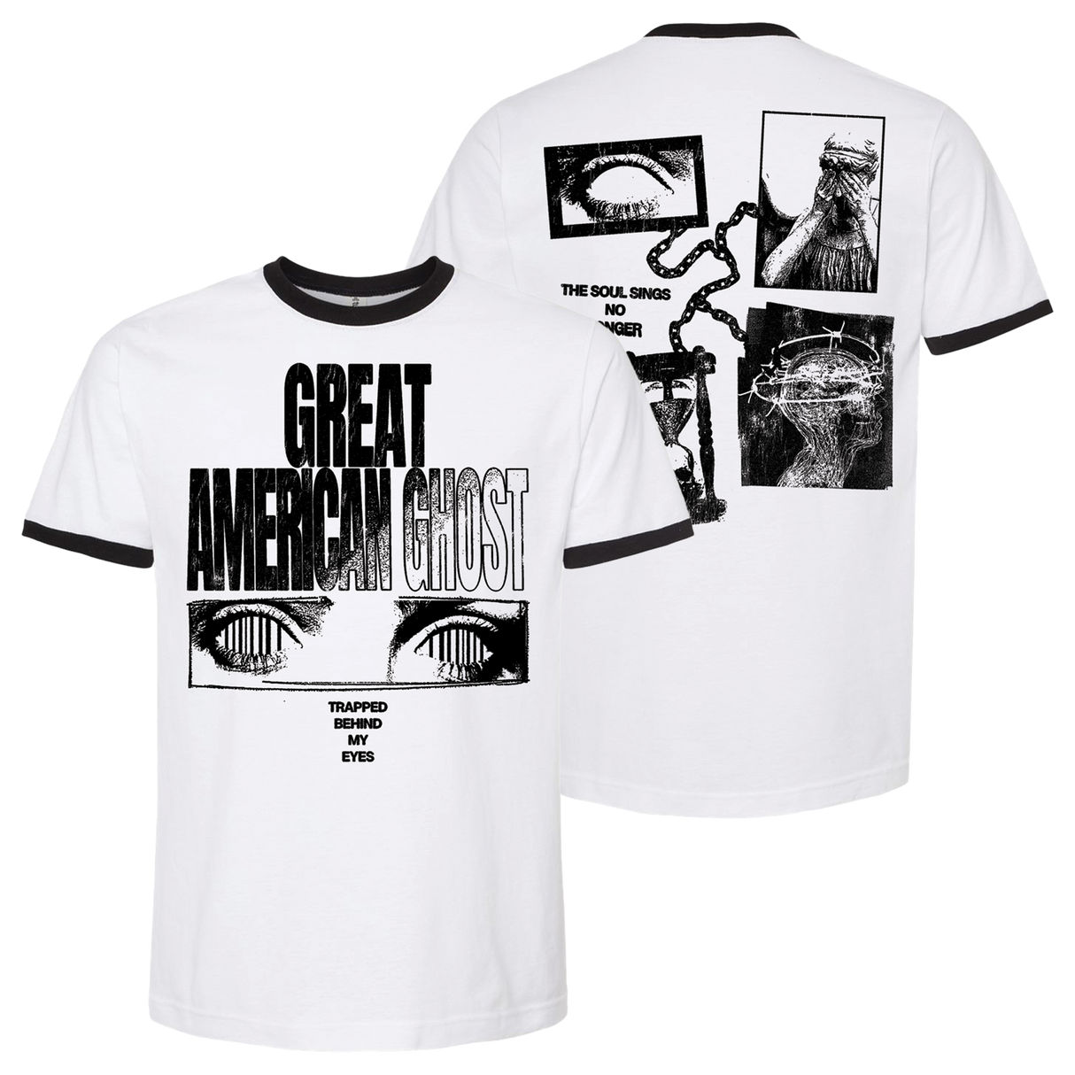 Great American Ghost - Hymn Ringer Tee