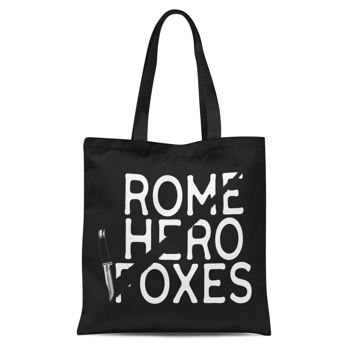 Rome Hero Foxes - Knife Tote Bag