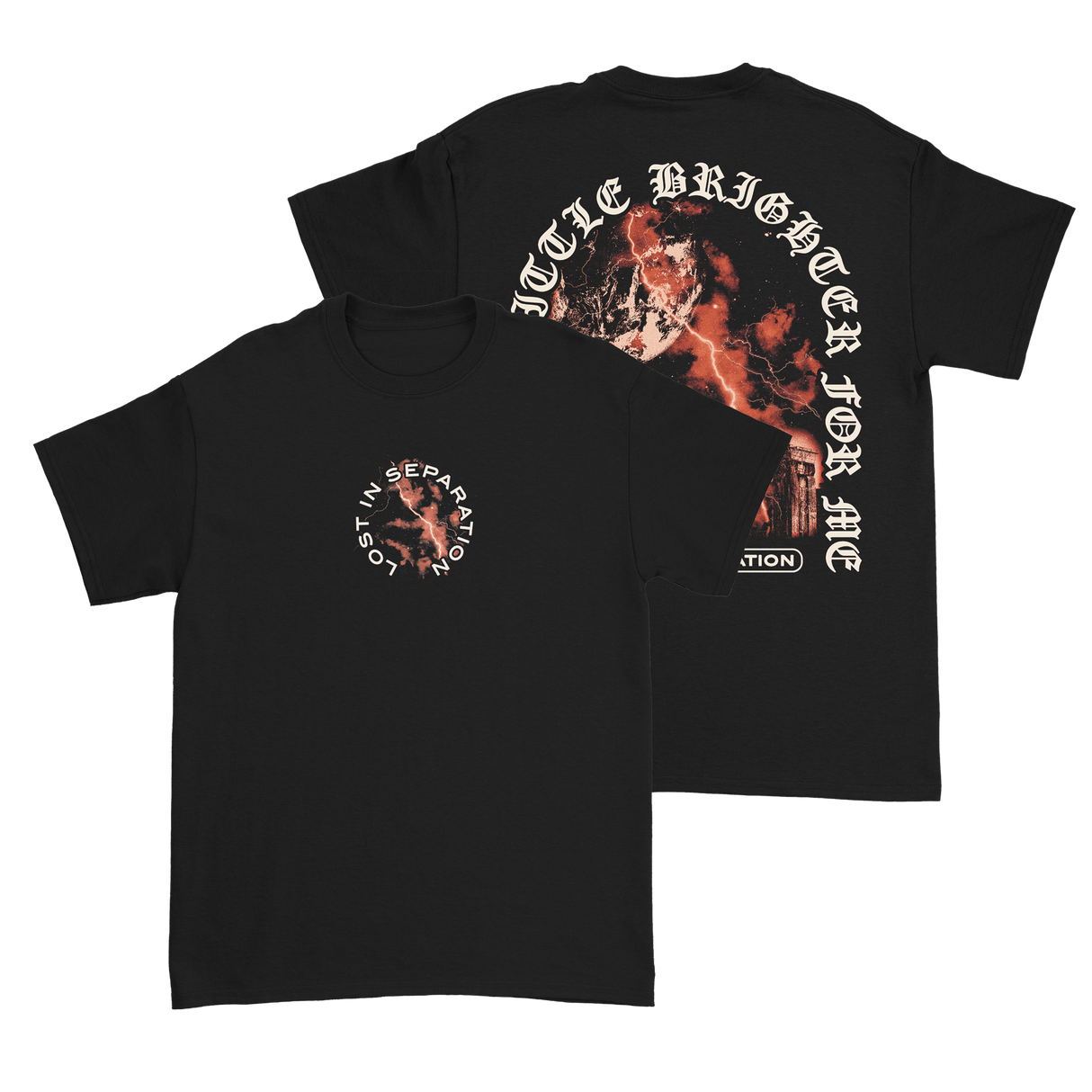 Lost In Separation - Lightning T-Shirt