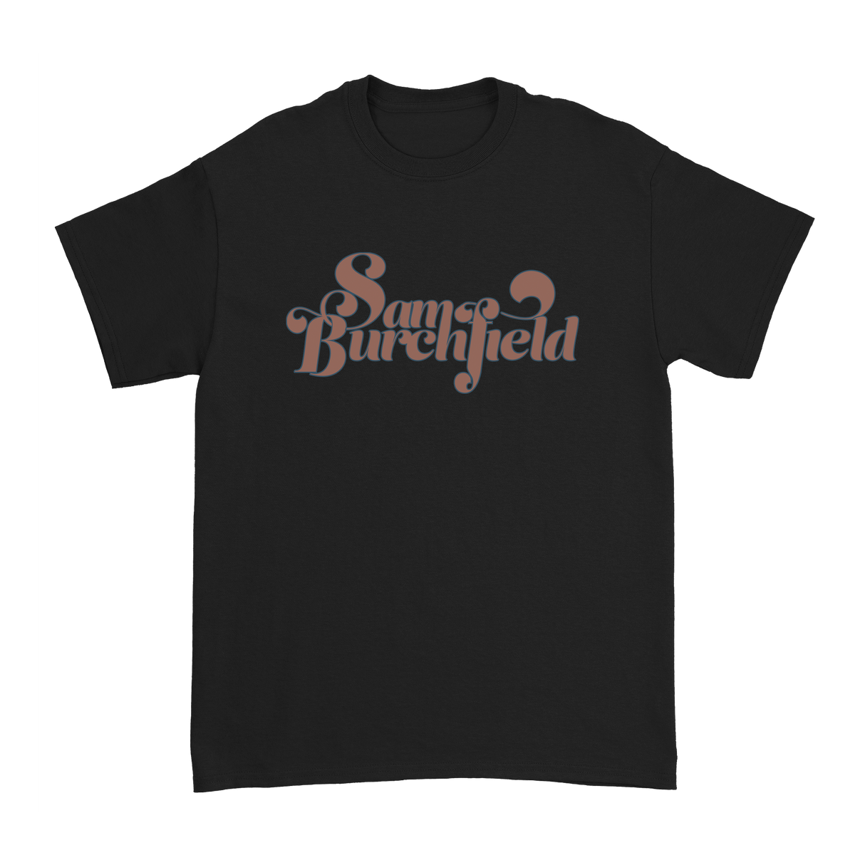 Sam Burchfield - Simple Logo Black T-Shirt