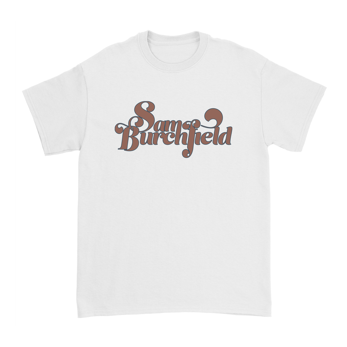 Sam Burchfield - Simple Logo White T-Shirt