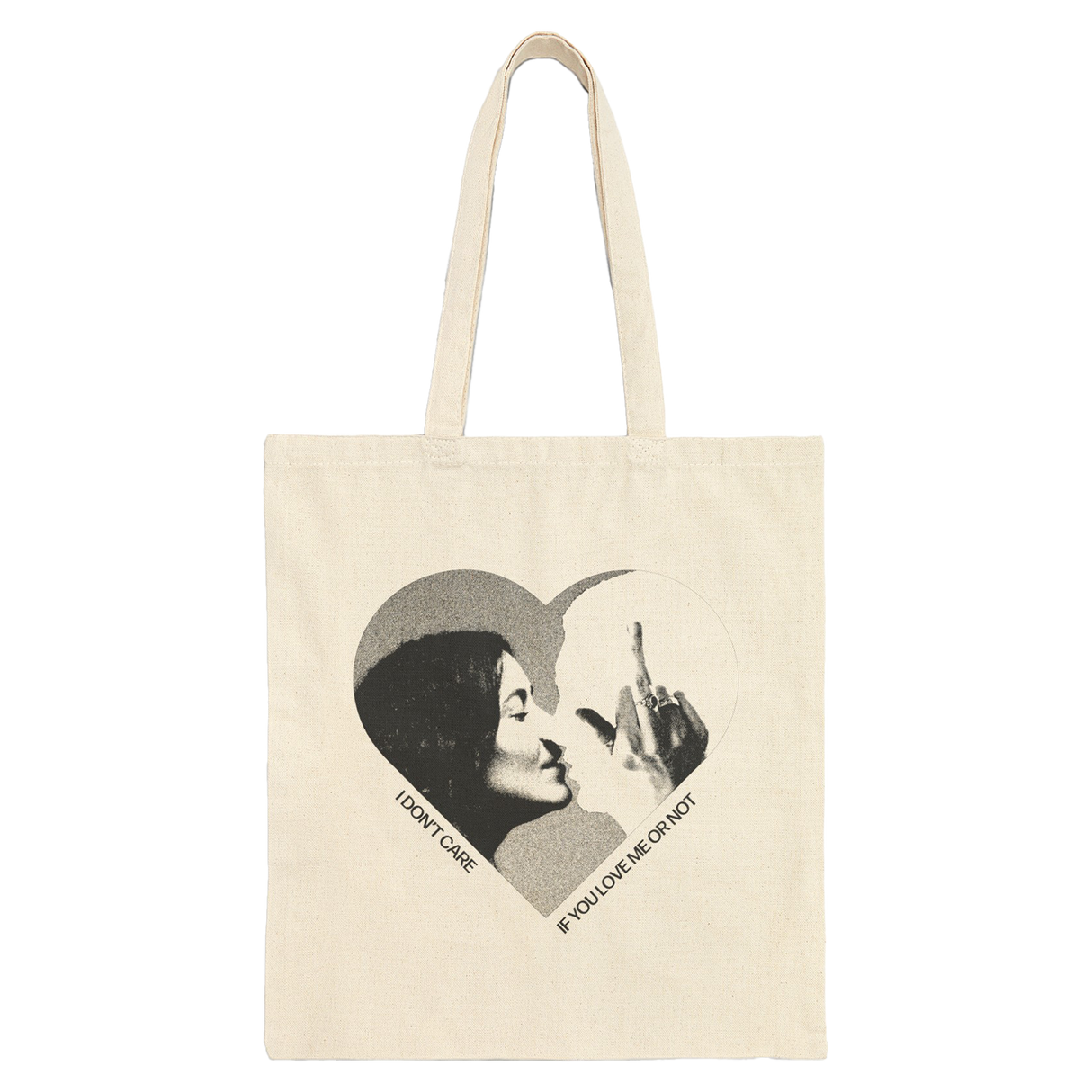 Dezi - Love Me or Not Canvas Tote