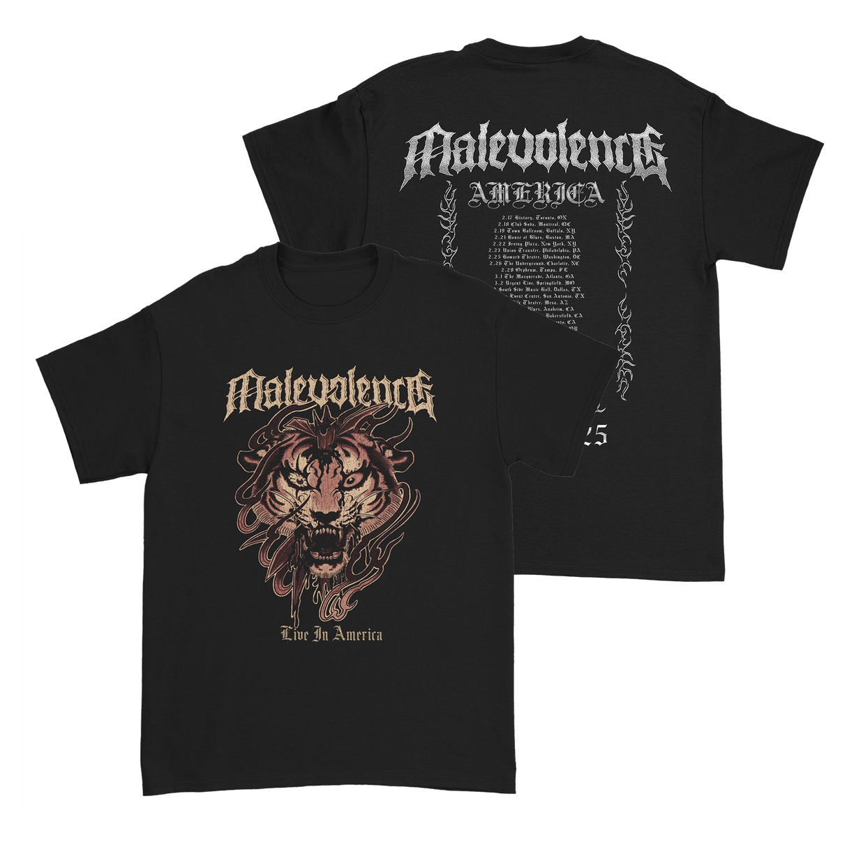 Malevolence - Tour Tee
