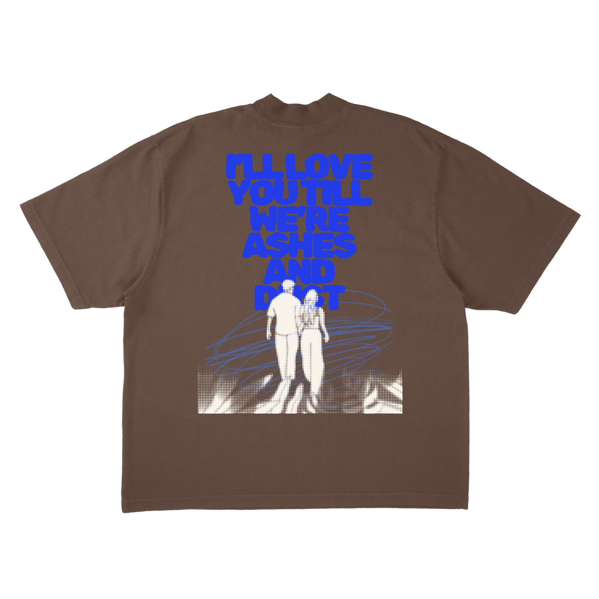 Dalton Mauldin - Ashes & Dust Oversized T-Shirt (White Print)