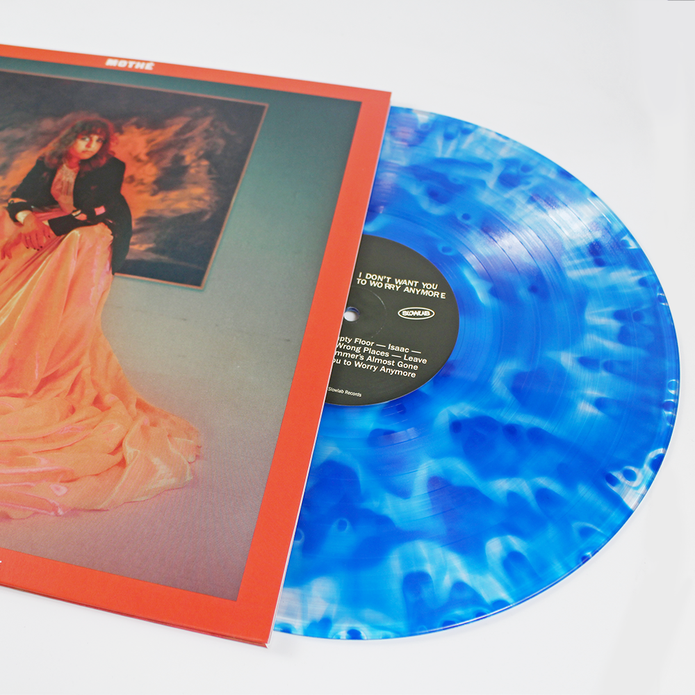 Mothé - I Don't Want You To Worry Anymore LP (Blue/Clear Swirl)