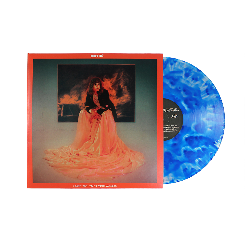 Mothé - I Don't Want You To Worry Anymore LP (Blue/Clear Swirl)