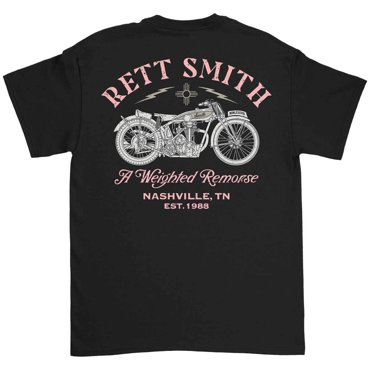 Rett Smith - Motorcycle Tee - Black