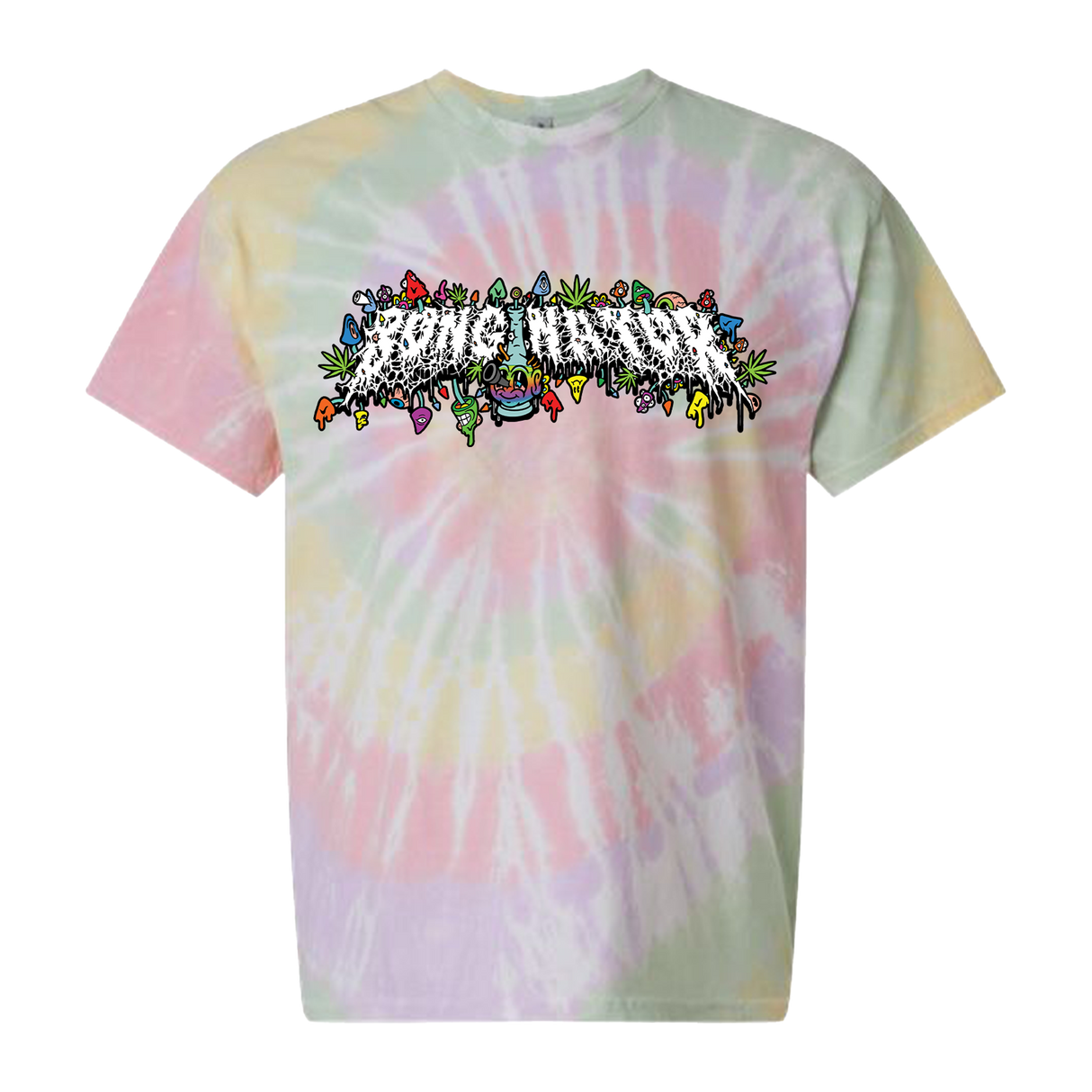 Bonginator - Tie Dye Mushroom T-Shirt