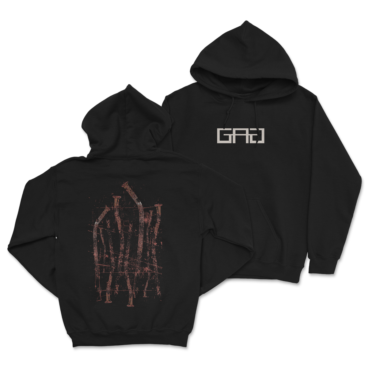 Great American Ghost - Nail Hoodie