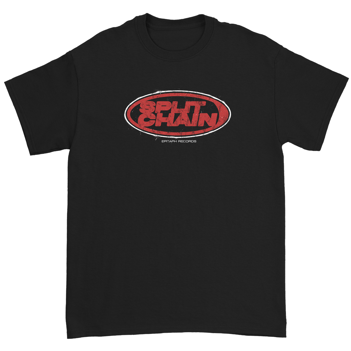 Split Chain - Red Logo T-Shirt