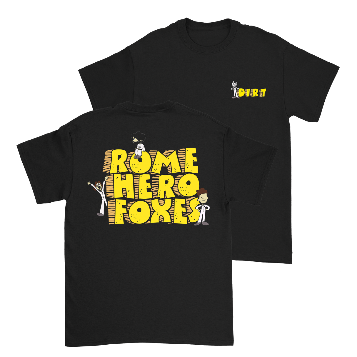 Rome Hero Foxes - Schoolhouse T-Shirt