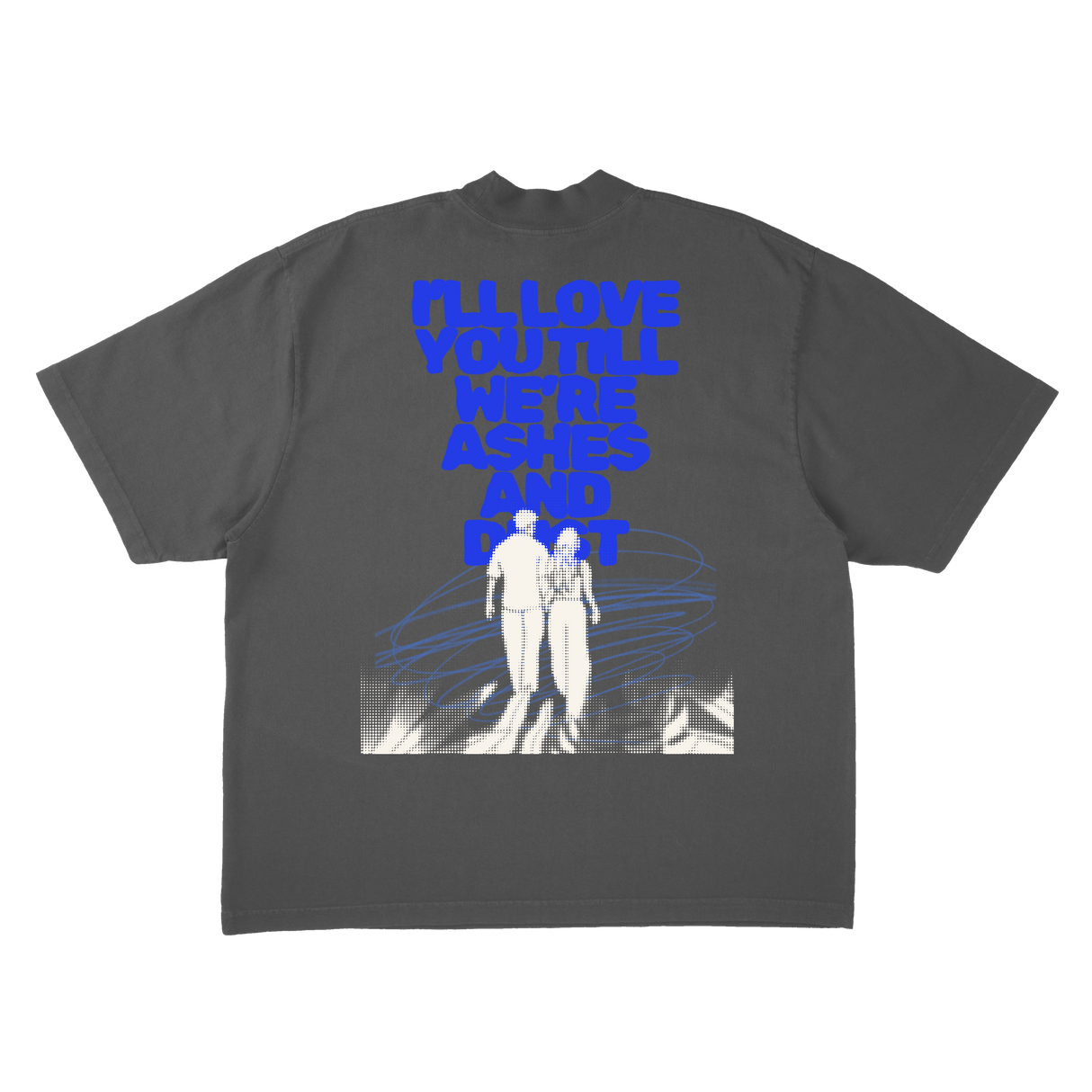 Dalton Mauldin - Ashes & Dust Oversized T-Shirt (White Print)