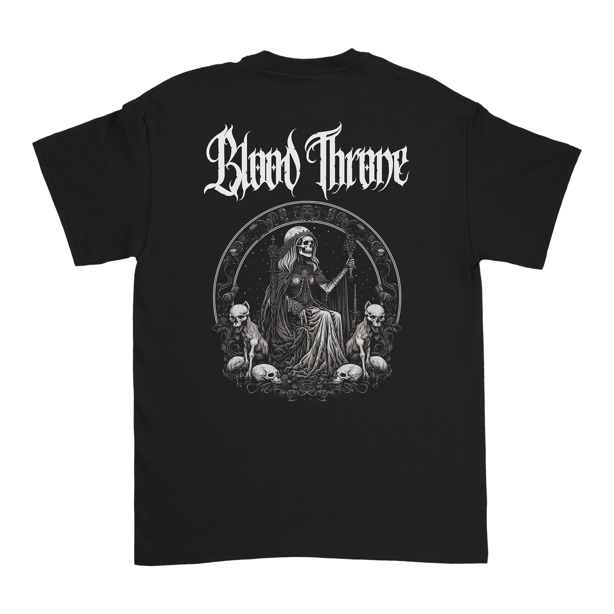 Blood Throne - Skeleton Woman T-Shirt