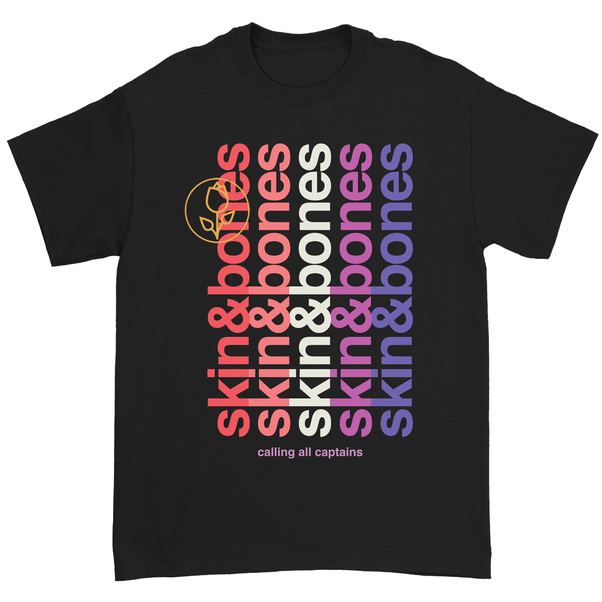 Calling All Captains - Skin and Bones T-Shirt
