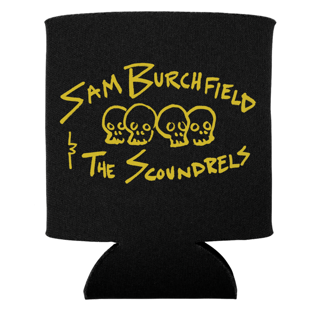 Sam Burchfield - Skull Logo Koozie