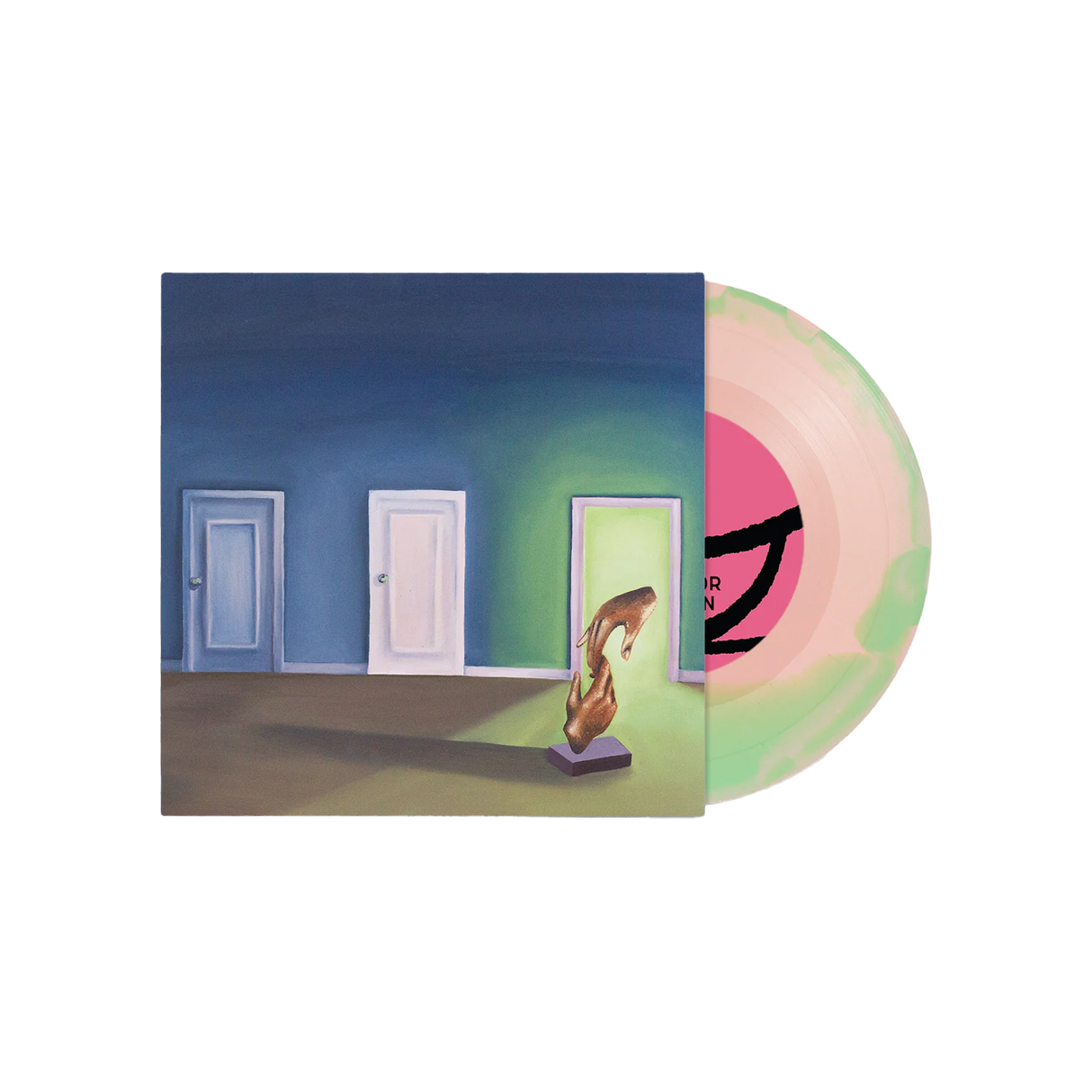 Spirit of the Beehive - The Door 7" Vinyl - Pink & Seafoam