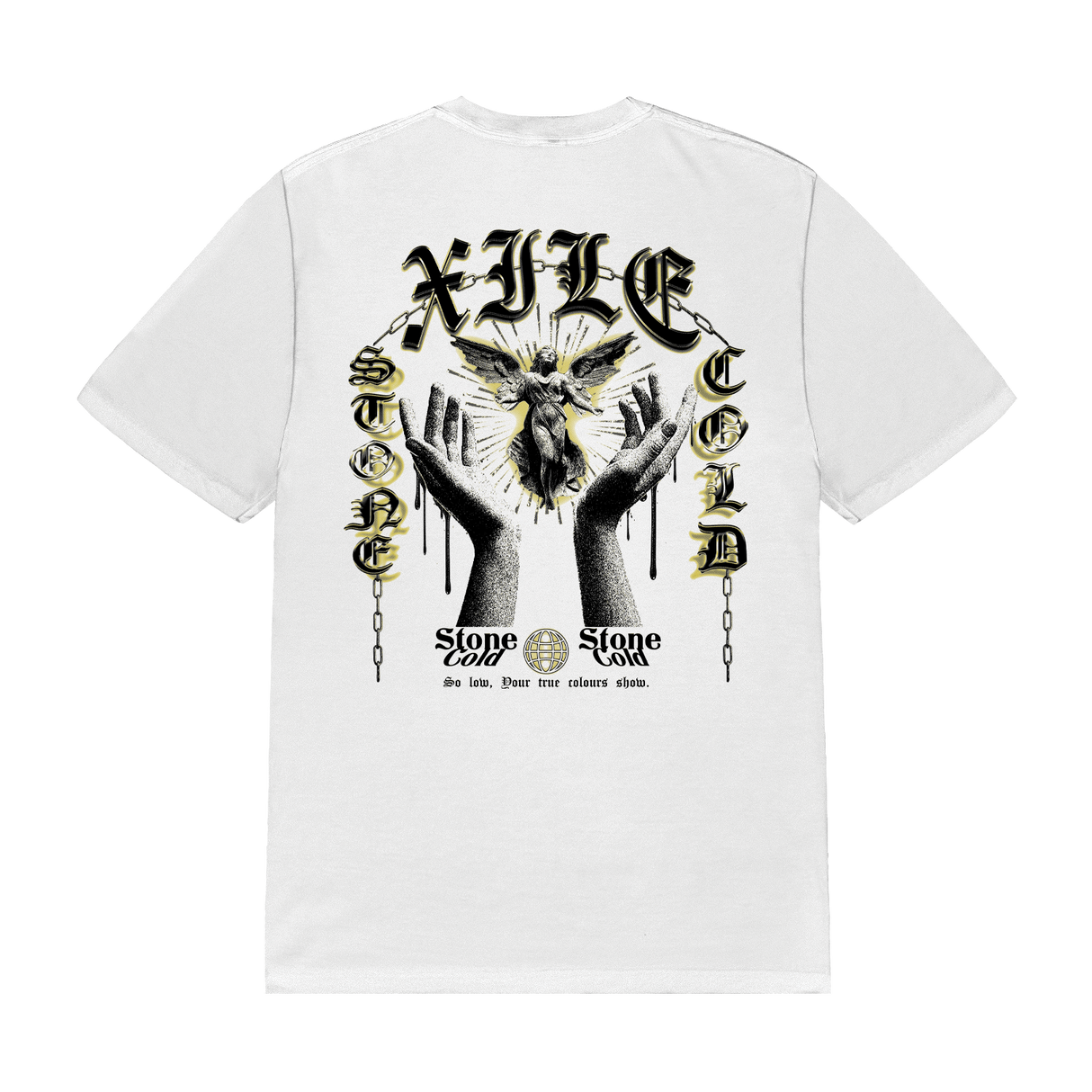 Xile - Stone Cold White T-Shirt