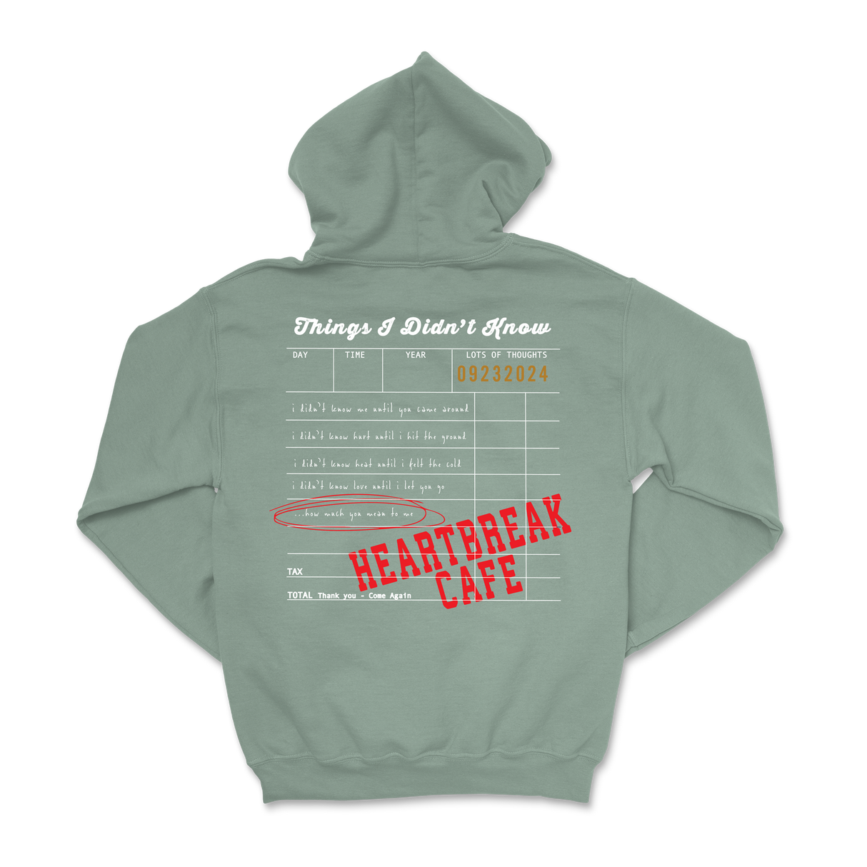 Dalton Mauldin - Heartbreak Cafe Hoodie