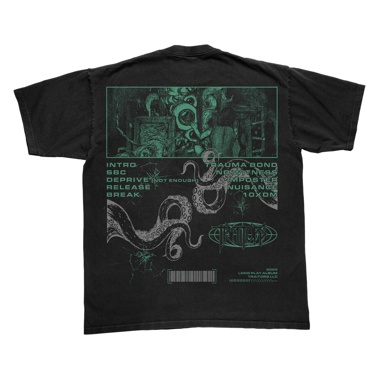 Phobias Tracklist Tee