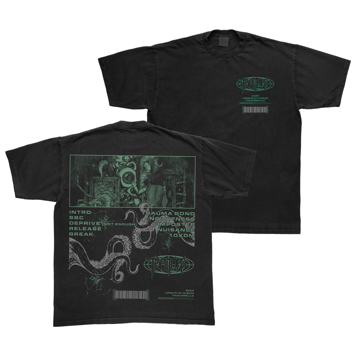 Phobias Tracklist Tee