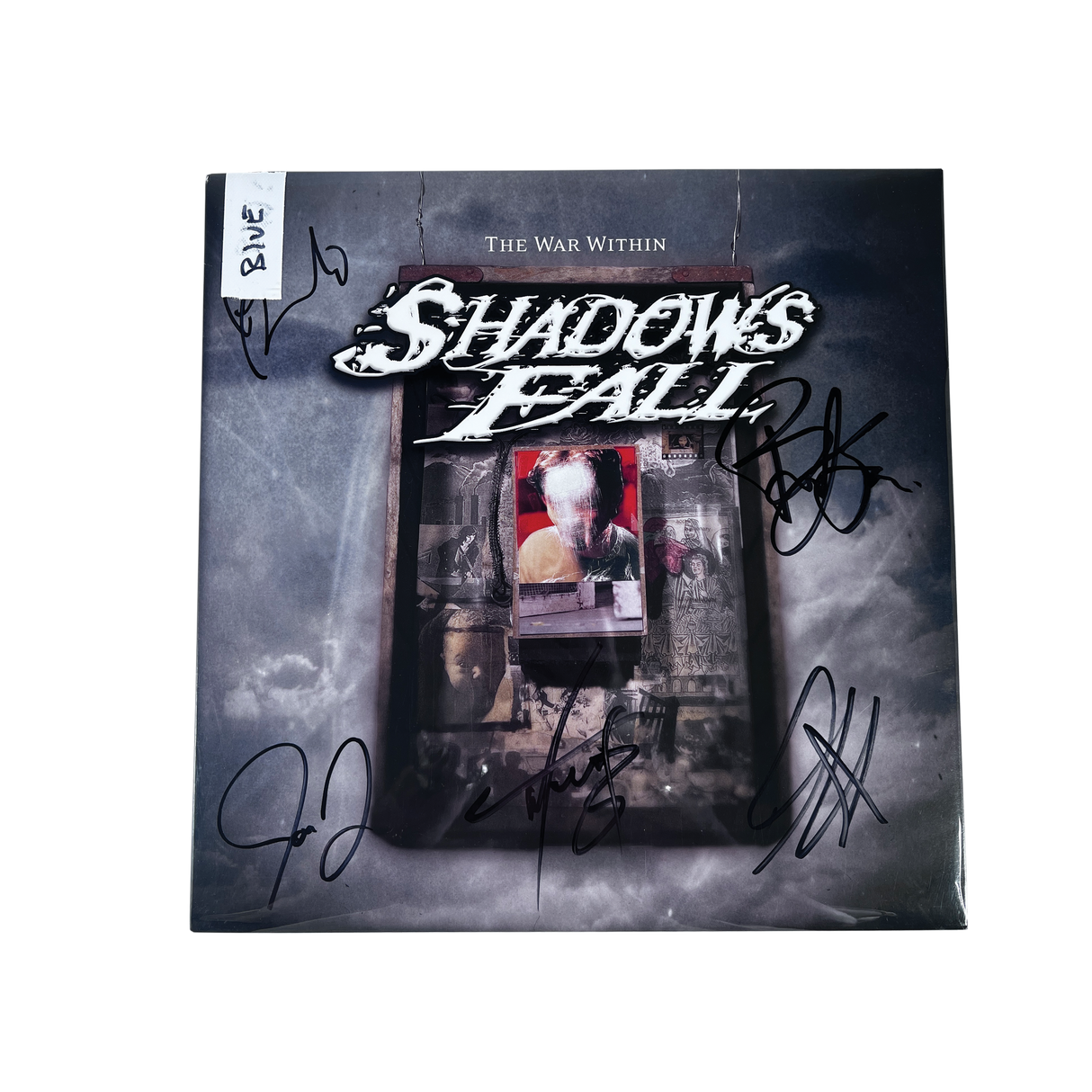 Shadows Fall "The War Within" LP - Blue Inside Silver Vinyl (Signed)