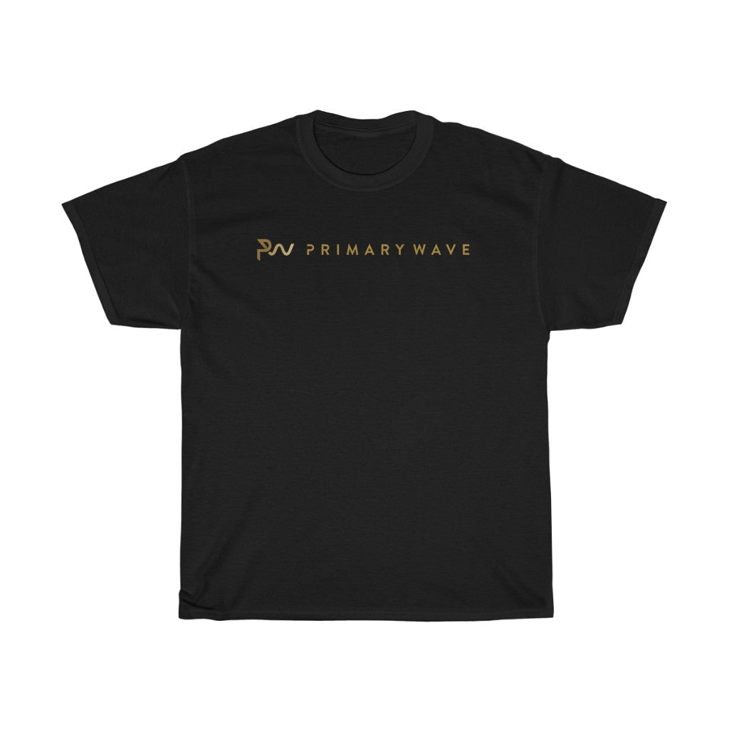 Primary Wave - Gold Logo Tee