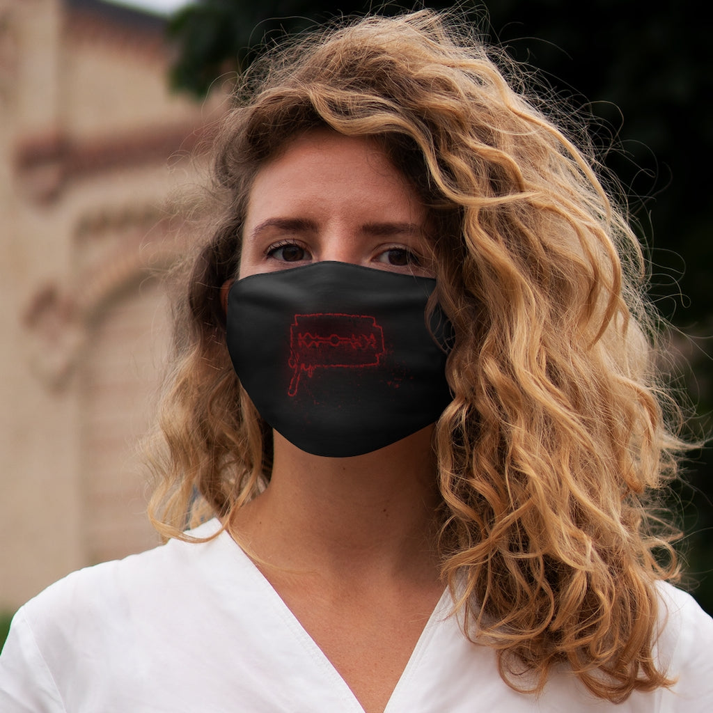 Slit - Red Razor Face Mask