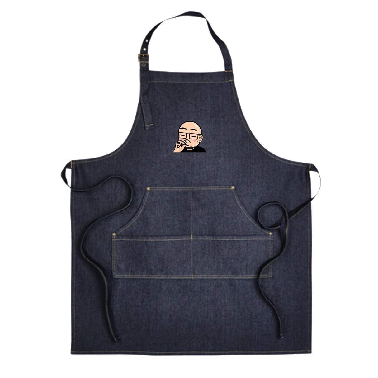 Chef Brian Tsao - Chef's Kiss Denim Apron