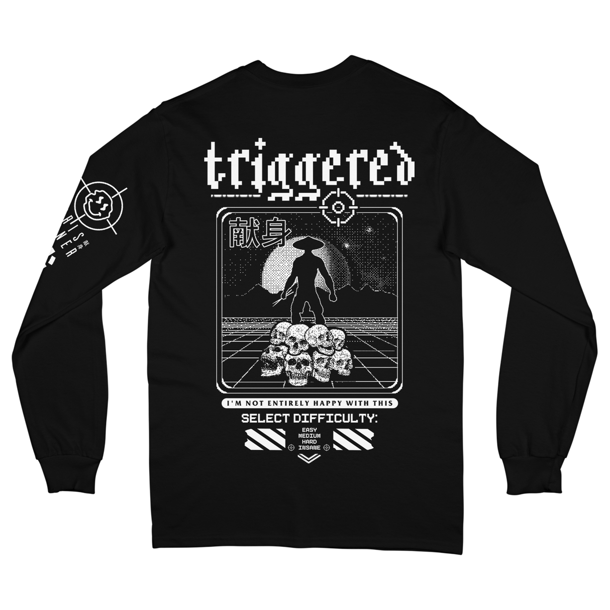 Chris Turner - Triggered Long Sleeve (Black)