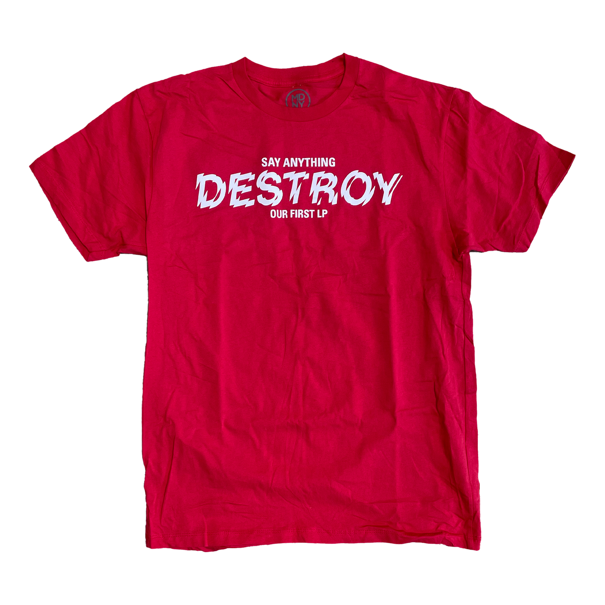 Say Anything - Destroy Shirt (Red)