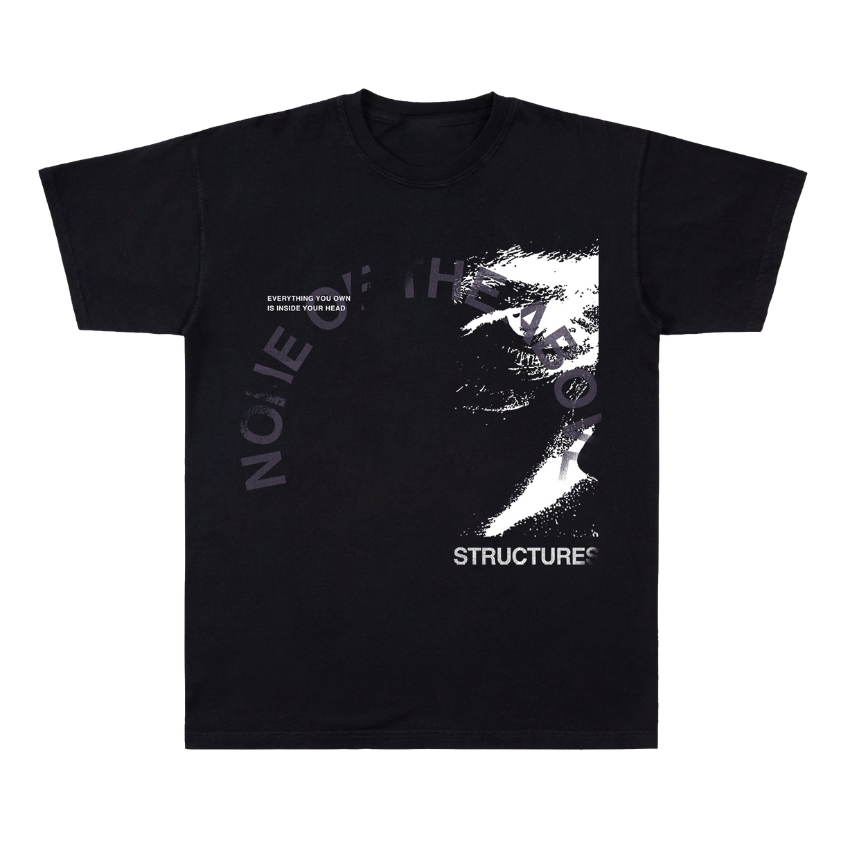 Structures - None Of The Above Black Shirt