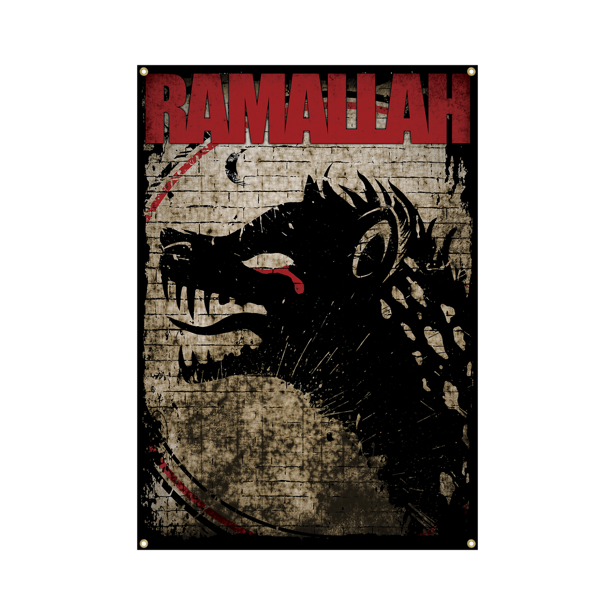 Ramallah - Last Gasp 3x4 Flag (Limited Edition)