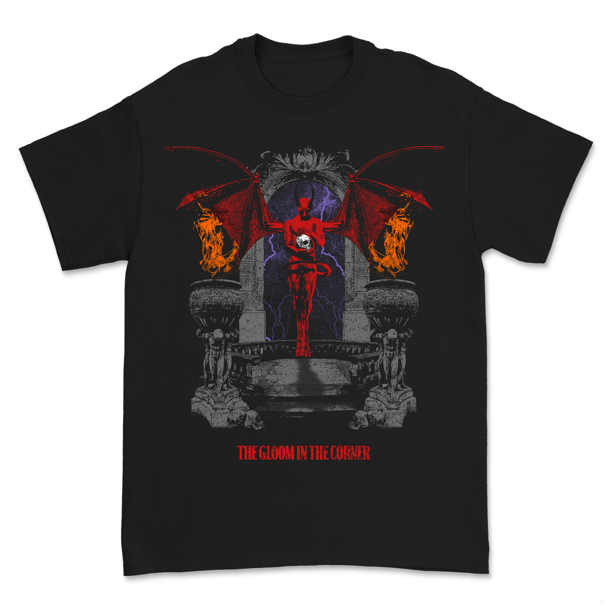 The Gloom In The Corner - Devil Wings T-Shirt
