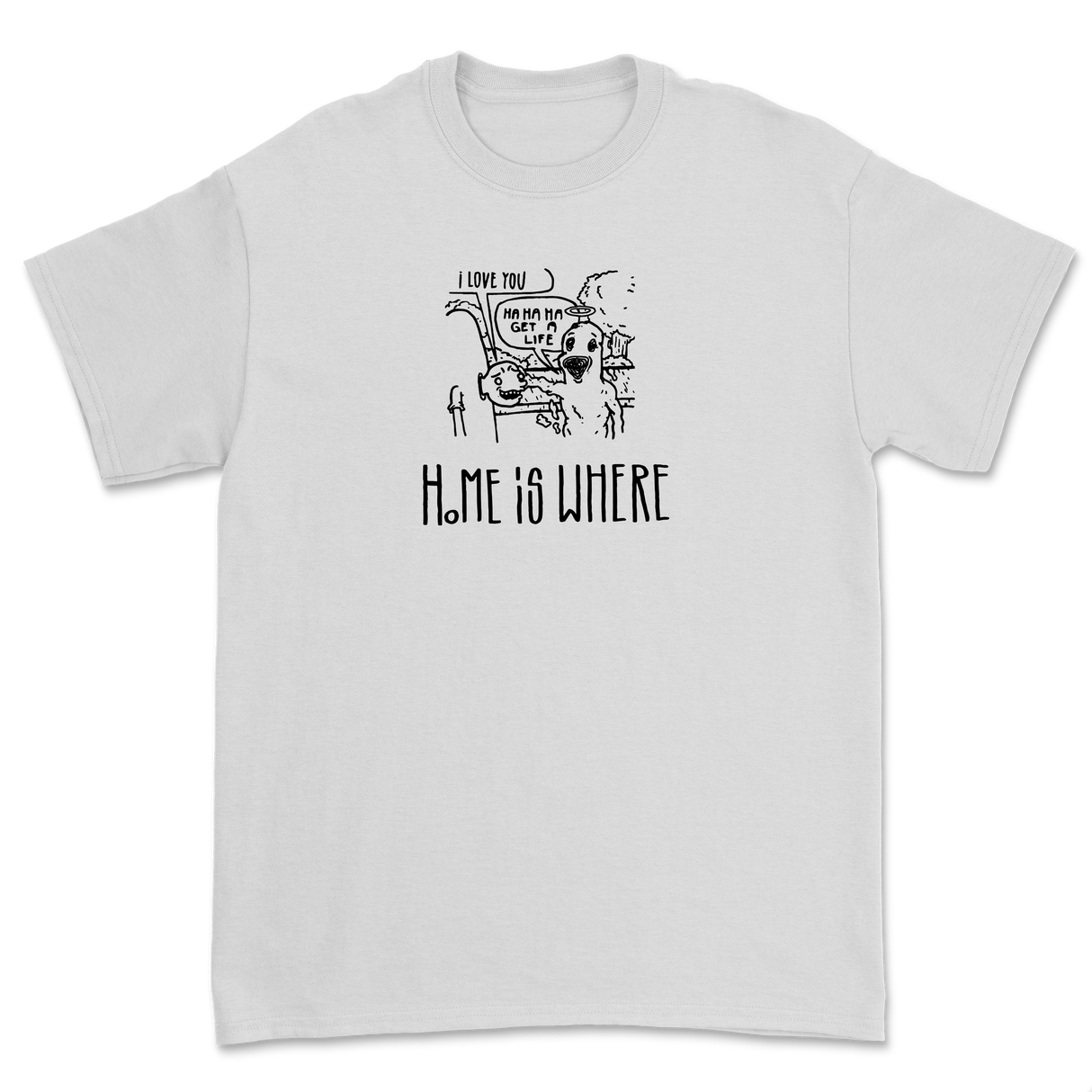 Home Is Where - Cartoon T-Shirt