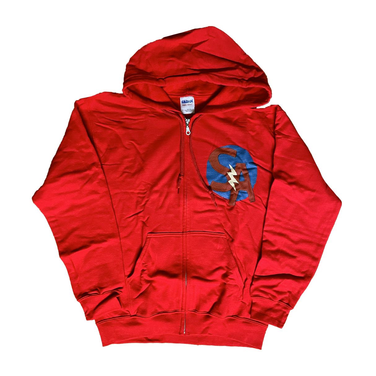 Say Anything - Hero Emblem Zip-Up Hoodie