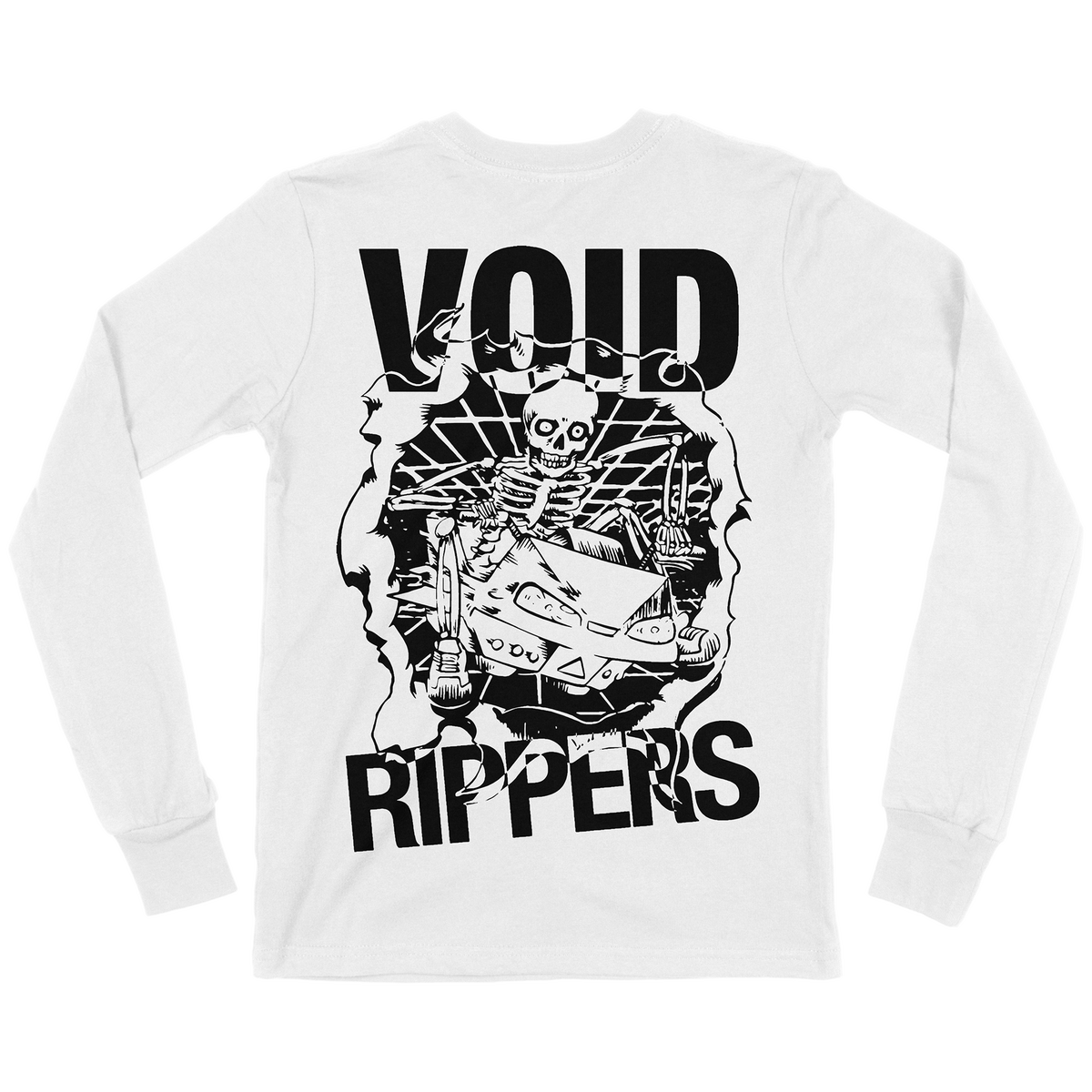 Infinity Shred - Void Rippers White Long Sleeve