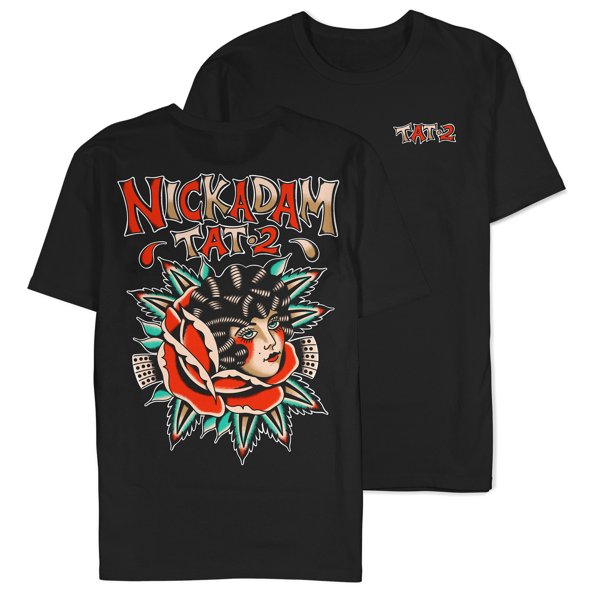 Nick Adam Tattoo - Tat2 Lady Shirt