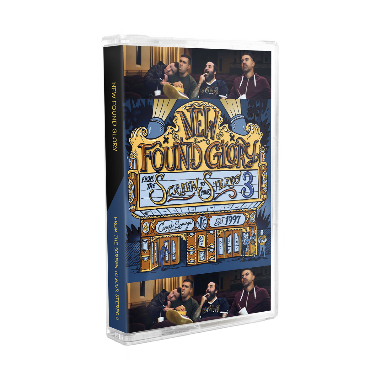 New Found Glory - From The Screen To Your Stereo 3 Cassette