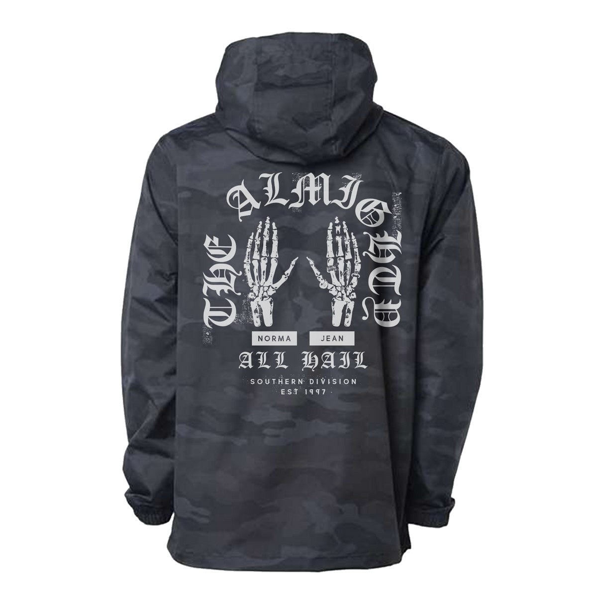 Norma Jean - The Almighty Norma Jean Black Camo Anorak Jacket