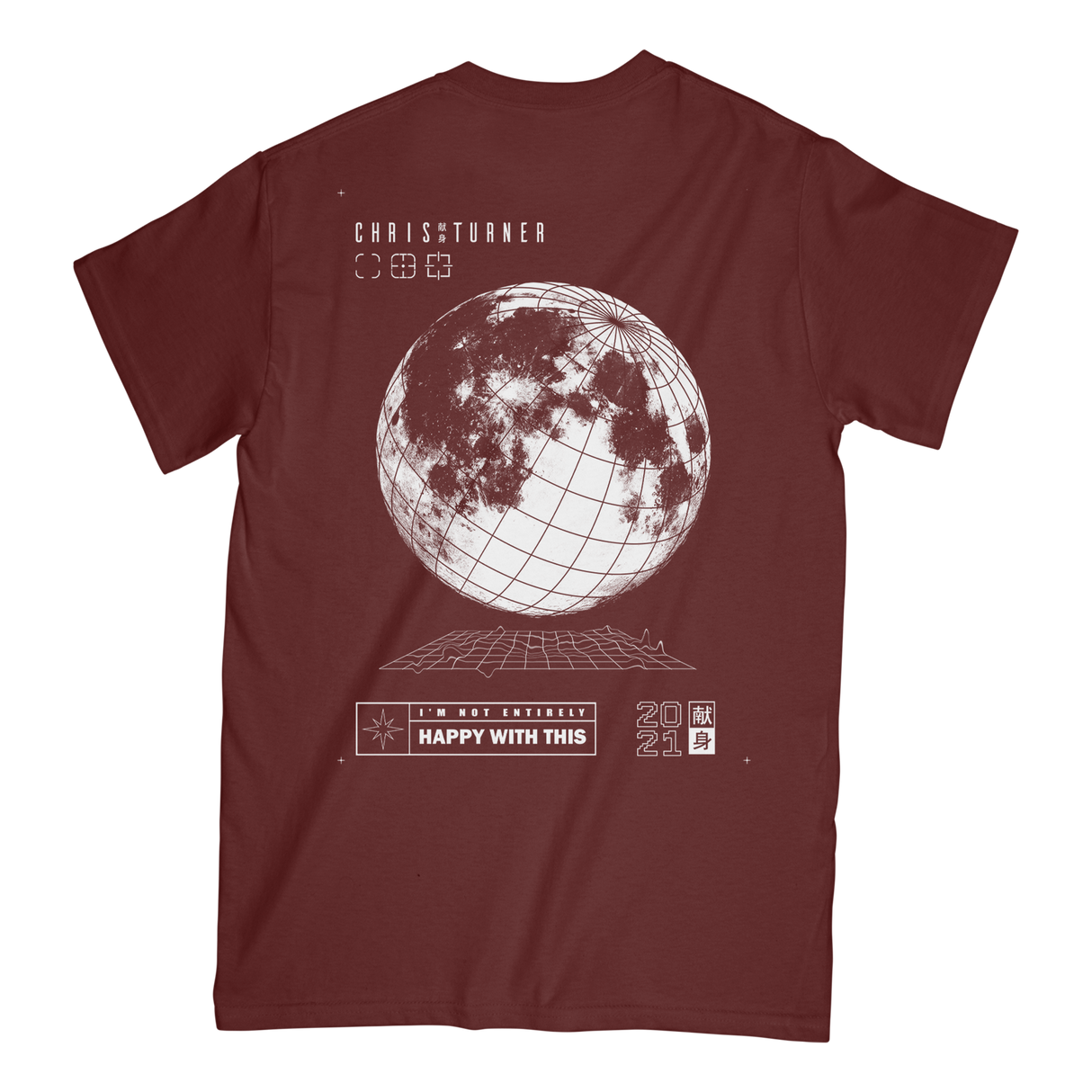 Chris Turner - Steezy Shirt (Maroon)