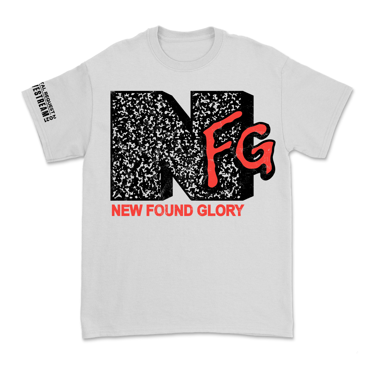 New Found Glory - White MTV Tee