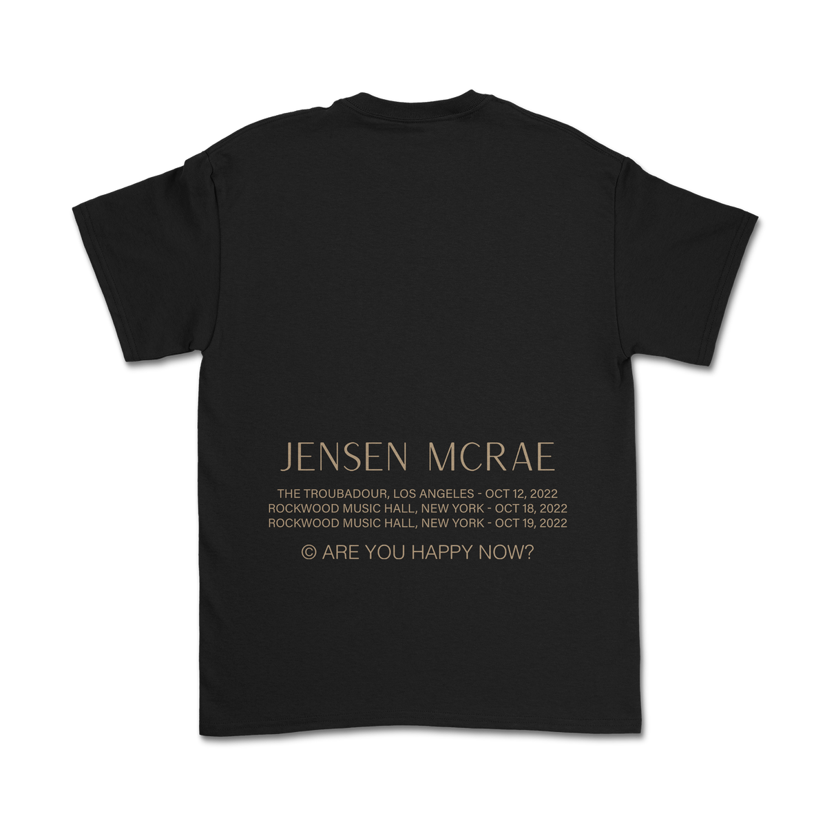 Jensen McRae - Black T-Shirt